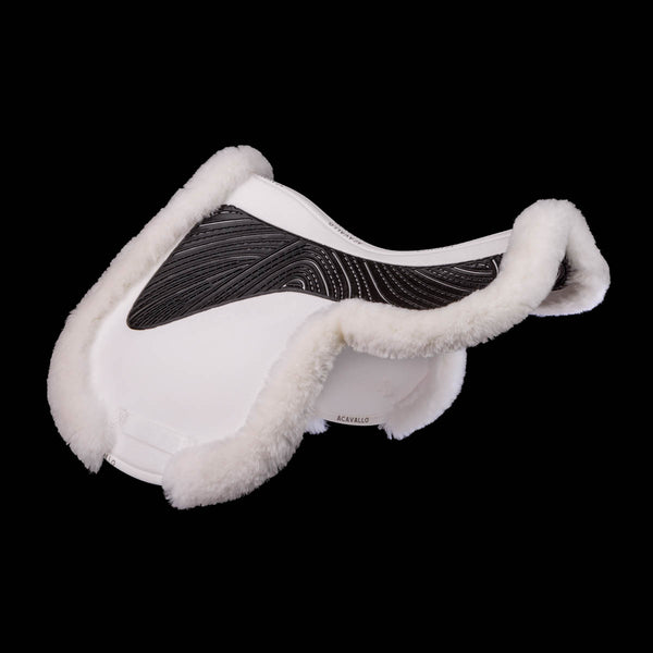 Acavallo Half Gel Pad with Sheepskin Edge