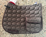 EA Mattes Velvet Saddle Blanket with Pockets IN STOCK