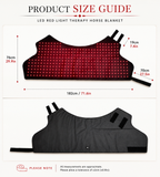 Uberhorse LED Red Light Therapy Shoulder & Neck Wrap Large