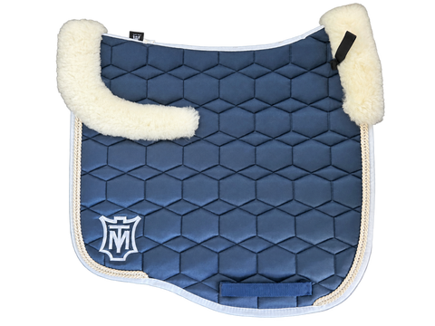 EA Mattes Dressage Crystal Saddle Blanket - Top Trims