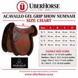 Acavallo Gel Grip Show Numnah