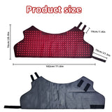 Uberhorse LED Red Light Therapy Shoulder & Neck Wrap Large