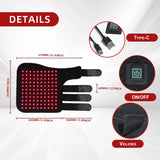 Uberhorse LED Red Light Therapy Leg Wraps