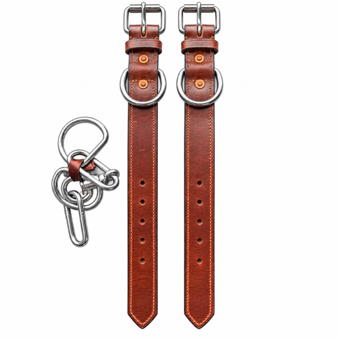 Stockman Hobble Sets - Full Brown