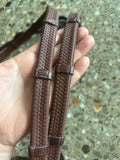 Trust Equestrian 1/2 Inch Rubber Grip Reins with stops
