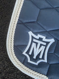 EA Mattes Dressage Crystal Saddle Blanket - Top Trims