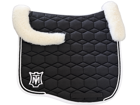 EA Mattes Dressage Saddle Blanket - Top Trims
