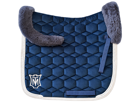 EA Mattes Dressage Crystal Saddle Blanket - Top Trims