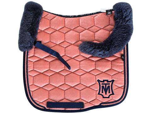 EA Mattes Dressage Saddle Blanket - Top Trims