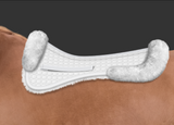 EA Mattes Half Pad with Lambskin Underside & Front/Rear