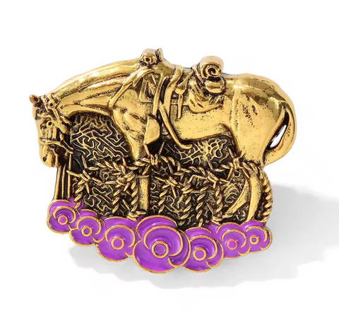 Anzac War Horse Brooch