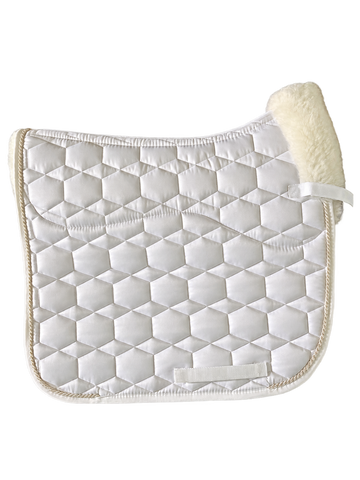 EA Mattes Dressage Saddle Blanket - Lambskin Panels