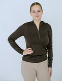 BTB Merino Zip Front Pullover