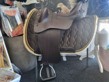 EA Mattes Western Fully Lined Round Pad