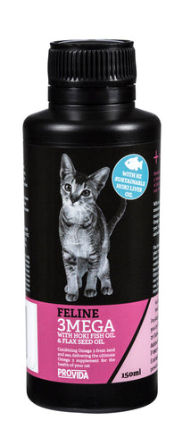 Feline 3MEGA with Hoki Fish Oil & Flax Seed Oil