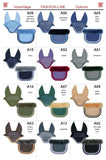 EA Mattes Western Fully Lined Round Pad