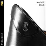 Tredstep Medici II Tall Dress Boot 41 Black Regular Calf & Height