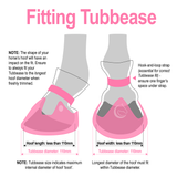 Tubbease Hoof Sock CLEARANCE pink